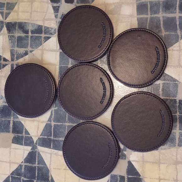Cutter & Buck Leather Coasters - Picture 4 of 6